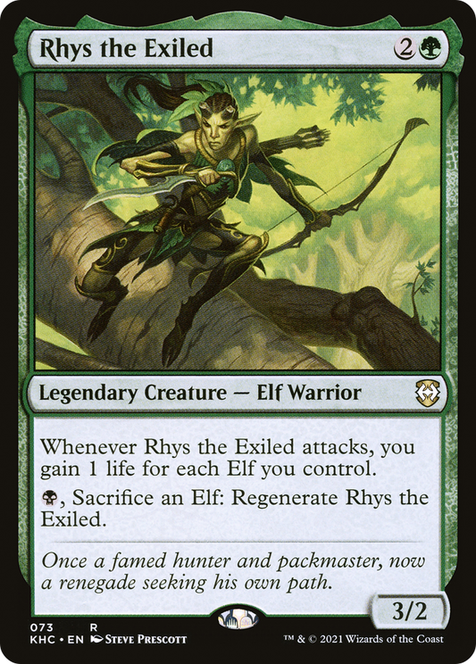 Rhys the Exiled (KHC-073) - Kaldheim Commander