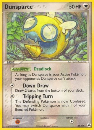 Dunsparce 031 - Legend Maker Reverse Holofoil - Uncommon