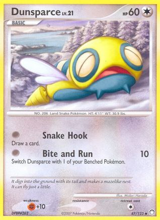 Dunsparce 47/123 - Mysterious Treasures