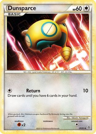 Dunsparce 29/95 - HSUnleashed Reverse Holofoil