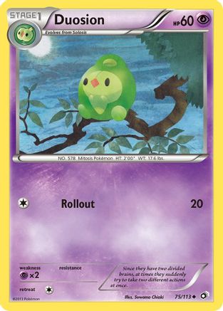 Duosion 075 - Legendary Treasures Reverse Holofoil - Uncommon