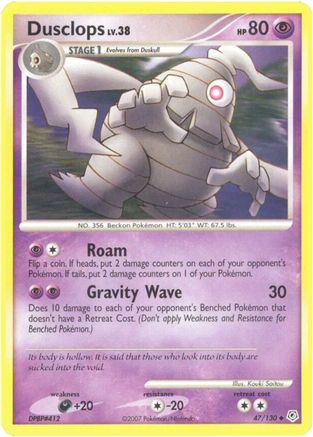 Dusclops (47/130) - Diamond and Pearl  - Uncommon