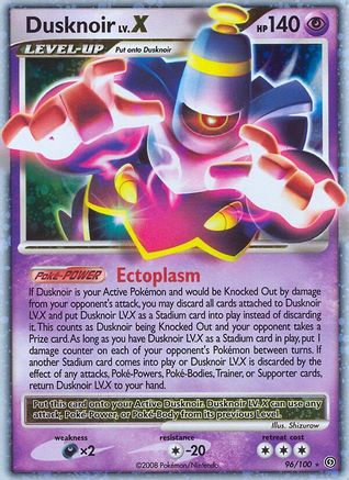 Dusknoir LV.X (96/100) - Stormfront Holofoil - Ultra Rare