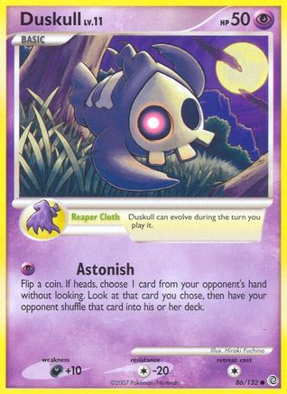 Duskull - 086/132 - Secret Wonders Reverse Holofoil