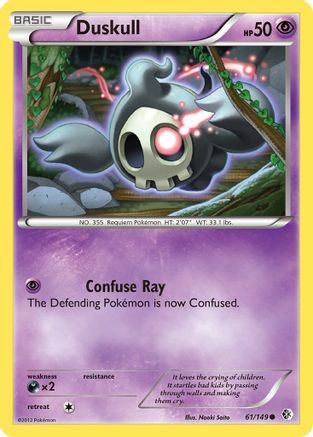 Duskull - 061/149 - Boundaries Crossed Reverse Holofoil