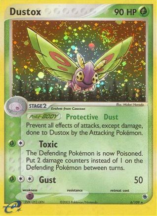 Dustox 006 - Ruby and Sapphire Holofoil - Holo Rare