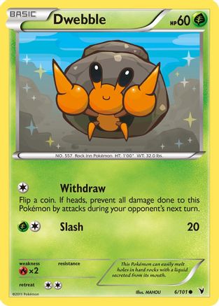 Dwebble - 006/101 - Noble Victories Normal