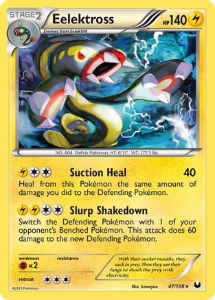 Eelektross 047 - Dark Explorers Holofoil - Holo Rare