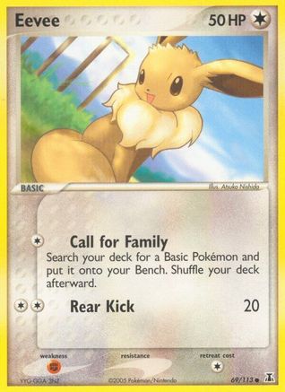 Eevee - 069/113  - Delta Species Reverse Holofoil