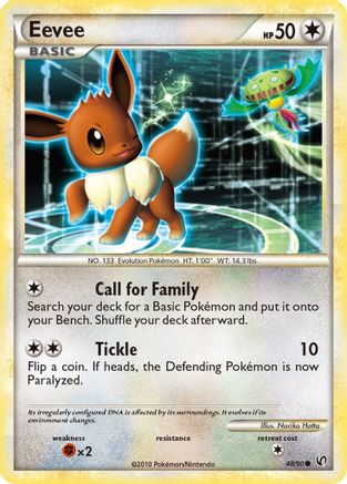 Eevee (48)  - Undaunted Reverse Holofoil