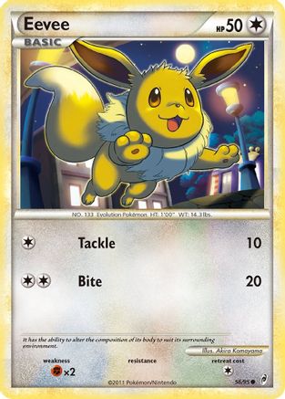 Eevee (56/95) - Call of Legends  - Common