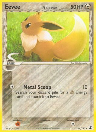 Eevee - 068/113  - Delta Species Reverse Holofoil