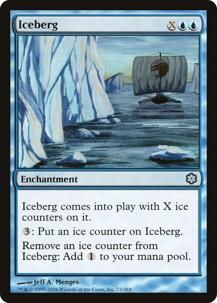 Iceberg (CST-073) - Coldsnap Theme Decks