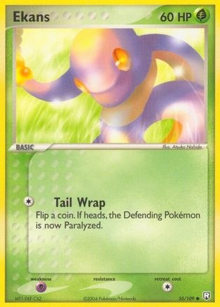 Ekans - 055/109 - Team Rocket Returns Reverse Holofoil