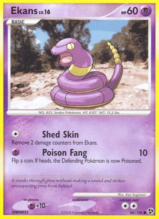 Ekans (66/106) - Great Encounters  - Common