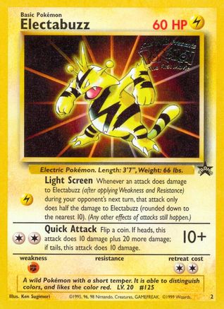 Electabuzz 2/53 - Wizards Black Star Promos