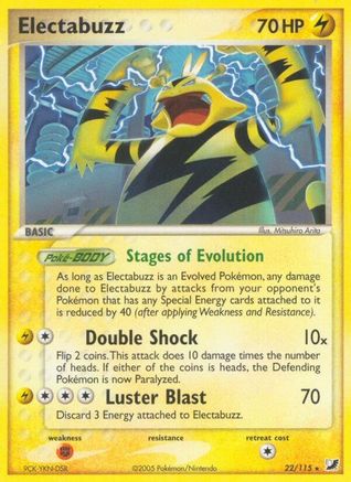 Electabuzz - 022/115 - Unseen Forces Reverse Holofoil
