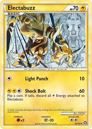 Electabuzz - 033/102 - Triumphant Reverse Holofoil
