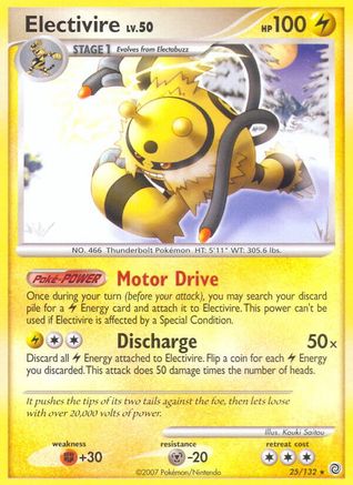 Electivire - 025/132 - Secret Wonders Normal