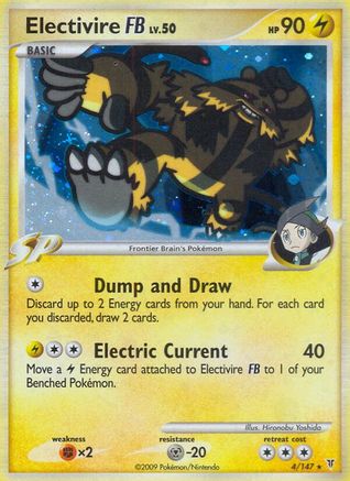 Electivire FB - 004/147 - Supreme Victors Reverse Holofoil