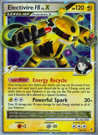 Electivire FB Lv.X - 144/147 - Supreme Victors Holofoil