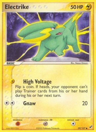 Electrike 059/107 - Deoxys Normal - Common