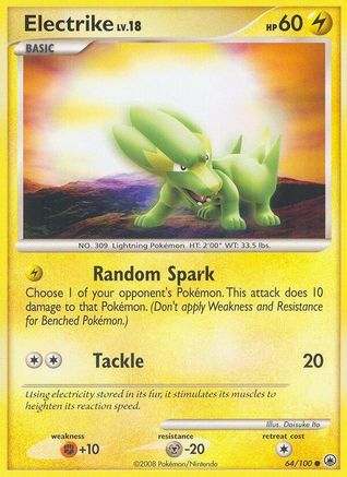 Electrike - 064/100 - Majestic Dawn Reverse Holofoil