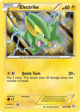Electrike (42) 042 - Dragons Exalted Reverse Holofoil - Common