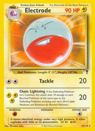 Electrode 022/110 - Legendary Collection Normal - Rare