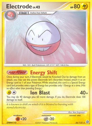 Electrode (26/132) - Secret Wonders  - Rare