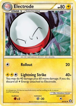 Electrode - 034/102 - Triumphant Reverse Holofoil