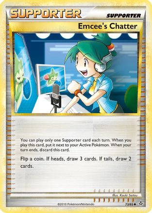 Emcee's Chatter - 073/95 - Unleashed Reverse Holofoil