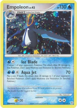 Empoleon 004/130 - Diamond and Pearl Holofoil - Holo Rare
