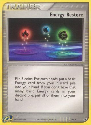 Energy Restore 081 - Ruby and Sapphire Normal - Uncommon