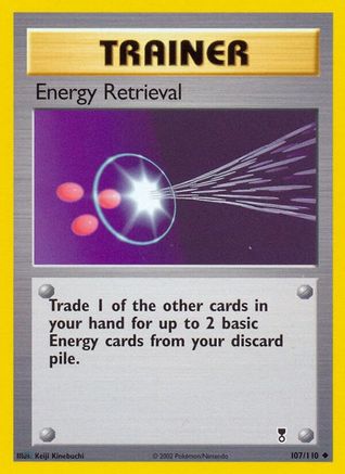 Energy Retrieval 107/110 - Legendary Collection Reverse Holofoil - Uncommon