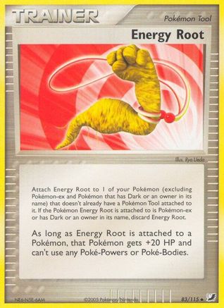 Energy Root 083 - Unseen Forces Reverse Holofoil - Uncommon
