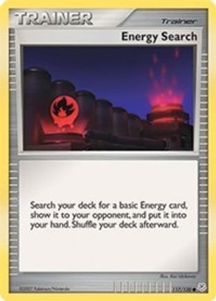Energy Search (117/130) - Diamond and Pearl Reverse Holofoil - Common