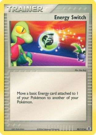 Energy Switch - 090/112 - FireRed & LeafGreen Reverse Holofoil