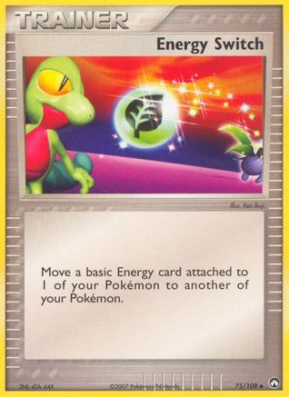 Energy Switch 75/108 - Power Keepers Reverse Holofoil