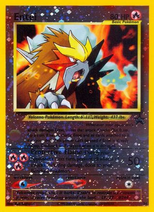 Entei 34/53 - Wizards Black Star Promos Reverse Holofoil