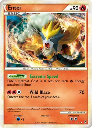 Entei SL3/95 - Call of Legends Holofoil