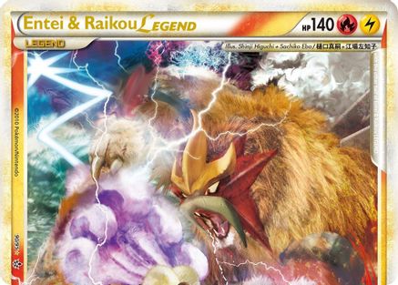 Entei & Raikou LEGEND 90/95 - HSUnleashed