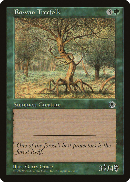 Rowan Treefolk (POR-184) - Portal