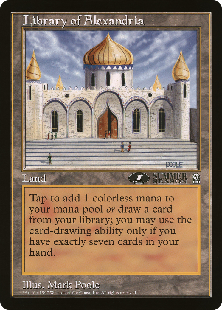 Library of Alexandria (OLEP-011) - Oversized League Prizes