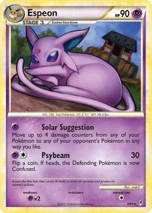 Espeon (4/95) - Call of Legends Reverse Holofoil - Holo Rare