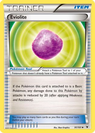 Eviolite - 091/101 - Noble Victories Reverse Holofoil