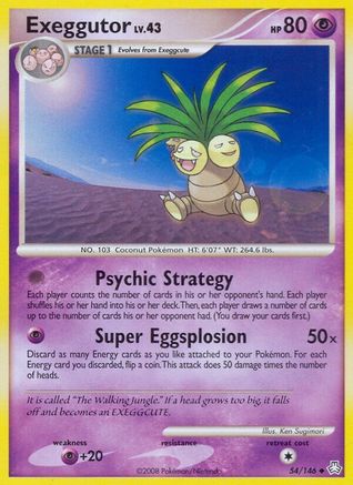 Exeggutor 054 - Legends Awakened Normal - Uncommon