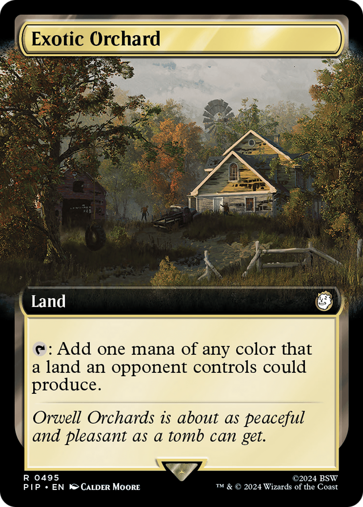 Exotic Orchard (PIP-495) - Fallout: (Extended Art) Foil