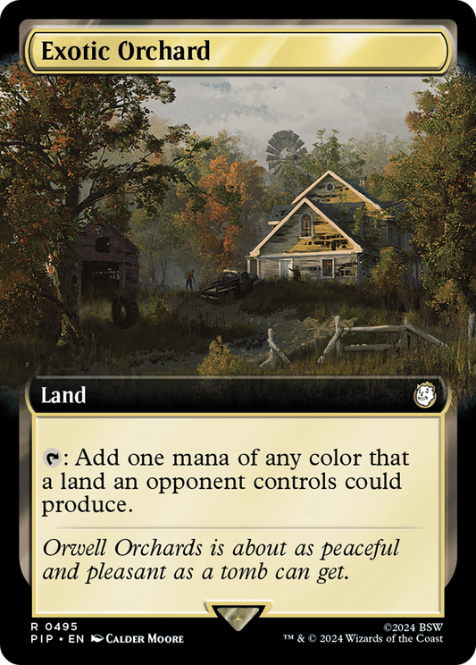 Exotic Orchard (PIP-495) - Fallout: (Extended Art) Foil