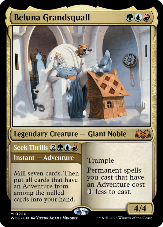 Beluna Grandsquall (PPWOE-220) - Wilds of Eldraine Promos (Promo Pack)